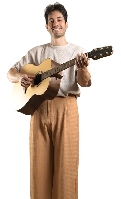 Fernando Malt com violão